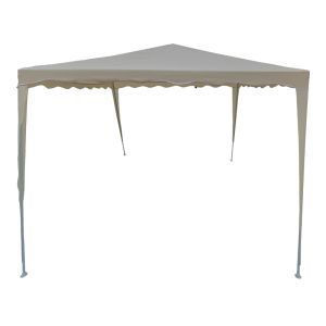 METAL FRAME FOR ARROW - BEIGE FABRIC 3X3M