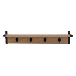 Метална стенна закачалка Fl2229 цвят Sonoma 63x20x12см