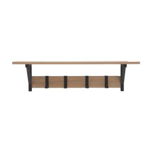 Метална стенна закачалка Fl2230 цвят Sonoma 80x20x20см