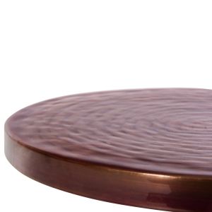 Metal coffee table Bombay Hm4251.06 color cooper D25.5x51.5hcm