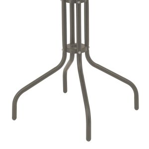 Metal coffee table Vergo champagne color D60x70cm