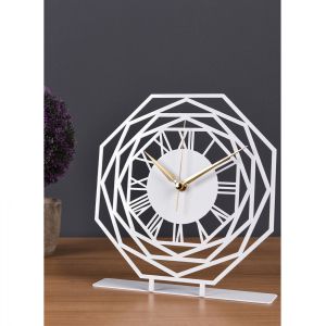 Metal table clock Hm7468,02 25x23