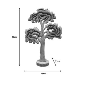 Настолна декорация Tree Ethelia Inart от мангово дърво 35,5x11x53cm
