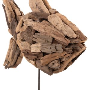 Настолна декорация риба Naturally Hm4271 Driftwood 40x12x40hcm