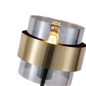 Table lamp 1xe27 Max15w 180x415mm black-gold Arte Illumina Reliac