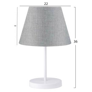 Table lamp Hm7603.01 white-gray
