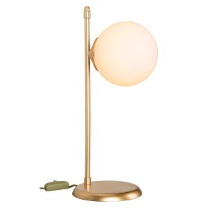 Table lamp Inclusive E27 gold 16.5x21x45cm