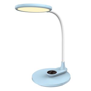 Table lamp Led Blain Hm4459.03 sky blue Abs-white silicone