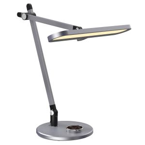Table lamp Led Blain Pro Hm4446.07 Abs base and aluminum arms in gray 57.5x53hcm