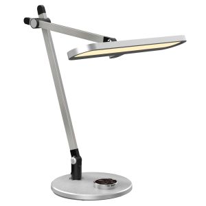 Table lamp Led Blain Pro Hm4446.08 Abs base and aluminum arms in silver 57.5x53hcm