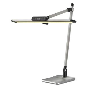 Table lamp Led Blain Pro Hm4447.08 Abs base and aluminum arms in silver 36.8x81hcm