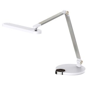 Table lamp Led Blain Pro Hm4454.01 Abs base in white-gray aluminum arms 51.8x40hcm