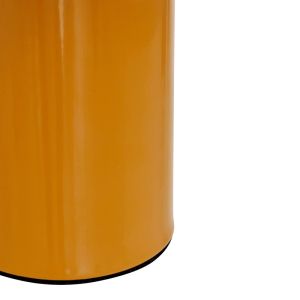 Table lamp Mushi metal in yellow color D20x24.5cm