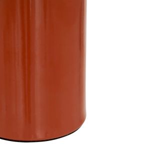 Table lamp Mushi metal in terracotta color D20x24.5cm
