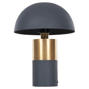 Table lamp Pune metal in anthracite blue-gold D31x41.5cm Hm4253.05