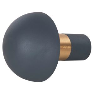 Table lamp Pune metal in anthracite blue-gold D31x41.5cm Hm4253.05