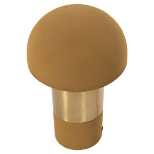 Table lamp Pune metal in mustard-gold D18x28cm Hm4255,09