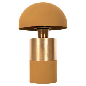 Table lamp Pune metal in mustard-gold D18x28cm Hm4255,09