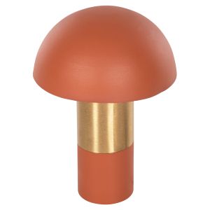 Table lamp Pune metal in orange-gold D31x44cm Hm4252.08