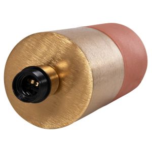 Table lamp Pune metal in orange-gold D31x44cm Hm4252.08