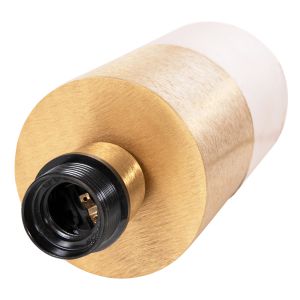 Table lamp Pune, metal in beige with gold, D20.5x32.5cm Hm4245.10