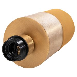 Pune table lamp, metal in mustard with gold, D20.5x32.5cm Hm4254.10