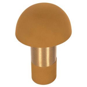 Pune table lamp, metal in mustard with gold, D20.5x32.5cm Hm4254.10