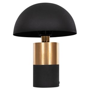 Pune table lamp, metal in black with gold, D31x41.5cm Hm4253.04