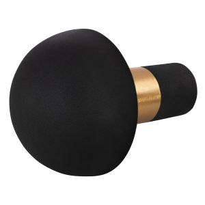 Pune table lamp, metal in black with gold, D31x44cm Hm4252,04