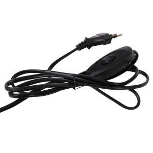 Pune table lamp, metal in black with gold, D31x44cm Hm4252,04