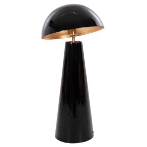 Table lamp Smush metal in black-rotating cap D32.5x69cm Hm4258.04