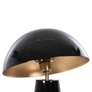 Table lamp Smush metal in black-rotating cap D32.5x69cm Hm4258.04
