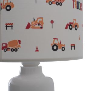 Table lamp for children's room textile cylindrical "cap" D24x32cm Hm7577,04