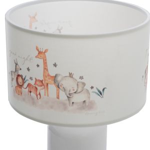Table lamp for children's room textile cylindrical "cap" D24x32cm Hm7577,06