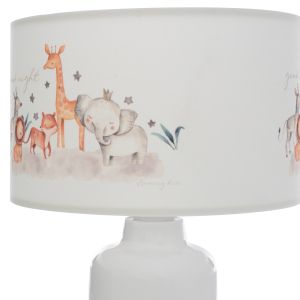Table lamp for children's room textile cylindrical "cap" D24x32cm Hm7577,06