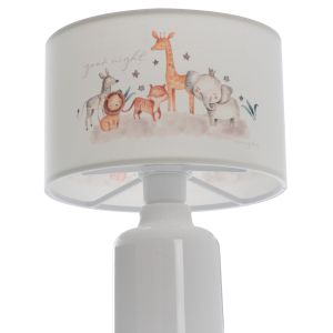 Table lamp for children's room textile cylindrical "cap" D24x32cm Hm7577,06