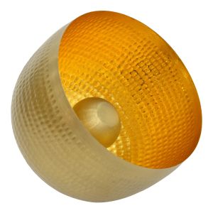Table lamp freestanding for floor Lightie metal gold D35x33cm