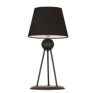 Table lamp black color Hm7396,01 21x53cm