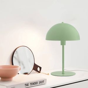 Desker table lamp E27 metal-mint green D25x39cm
