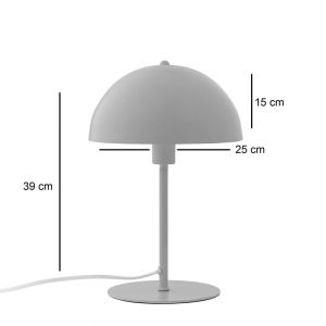 Desker table lamp E27 metal-mint green D25x39cm