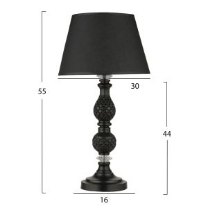 Night lamp Fb97665.01 black color D30x55