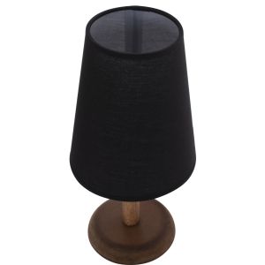 Night lamp walnut color Hm7692,01