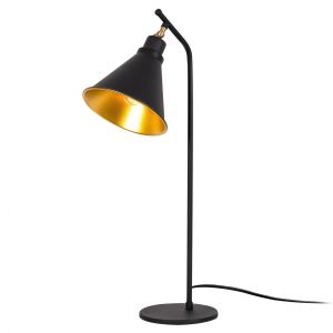 Night lamp black/gold Hm7290 D28x50cm