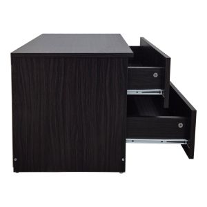 Нощни шкафчета Athos в цвят венге 48x40x41.5 см