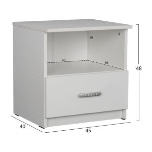 Нощно шкафче Adler Hm2431,03 45x40x48