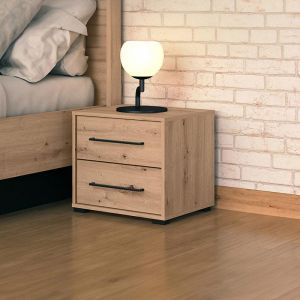 BEDSIDE TABLE ASCALON NO2F ARTISAN COLOR 48x40x44cm