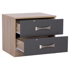 Нощно шкафче Ashlyn 48x40,5x42 Hm2235,04