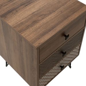 Нощно шкафче Boho-b цвят орех 40x40x59cм