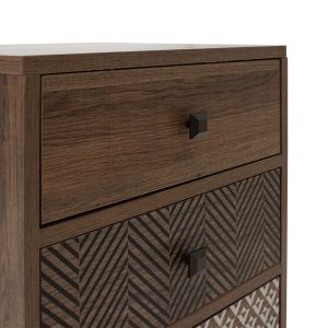 Нощно шкафче Boho-b цвят орех 40x40x59cм