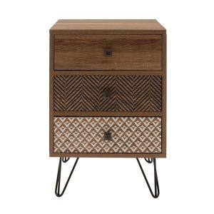 Нощно шкафче Boho-b цвят орех 40x40x59cм